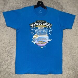 Tee Fury Walt & Jesse T Shirt Men's Sz M Blue Bluesky Crystal Meth Breaking Bad
